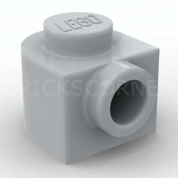LEGO® Brique Ronde 1 x 1 x 2/3 Demi-Cercle avec Tenon - 3386 - Medium Stone Gray