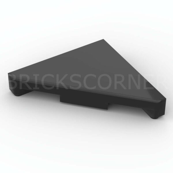 LEGO® Tuile Modifiée 2 x 2 Triangulaire - 35787 - Noir