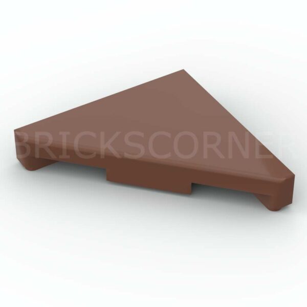 LEGO® Tuile Modifiée 2 x 2 Triangulaire - 35787 - Brun