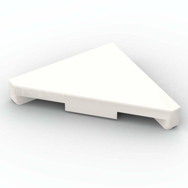 LEGO® Tuile Modifiée 2 x 2 Triangulaire - 35787 - Blanc