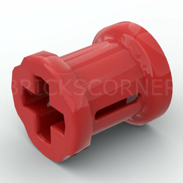 LEGO® Bague / Ecrou / Bush pour Axe Technic - 3713 - Rouge