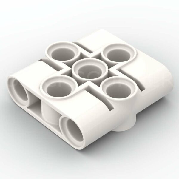 LEGO® Bloc de Structure Technic Liftarm / Connecteur 1 x 3 x 3 - 39793 - Blanc