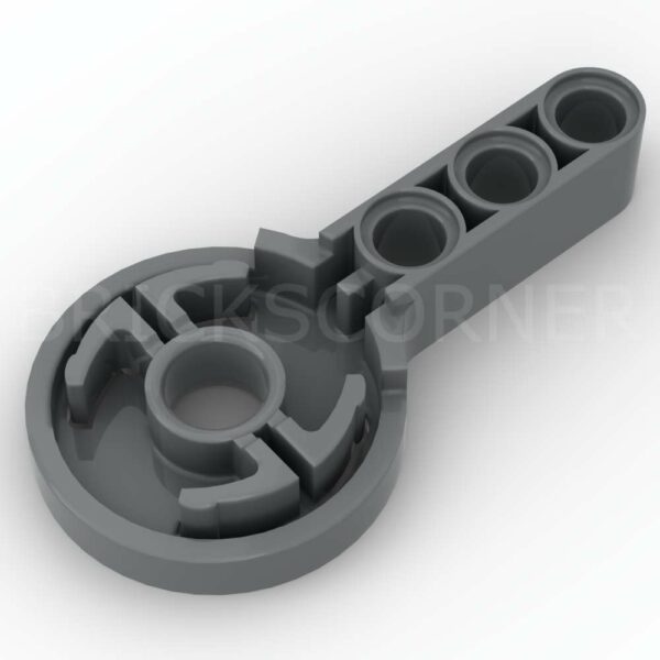 LEGO® Rotule Articulée sur Bras de Structure 3L avec Trou Large - 44224 - Dark Stone Gray
