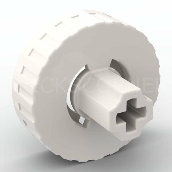 LEGO® Technic Embrayage Connecteur Femelle / Partie Extérieure - 46834 - Blanc