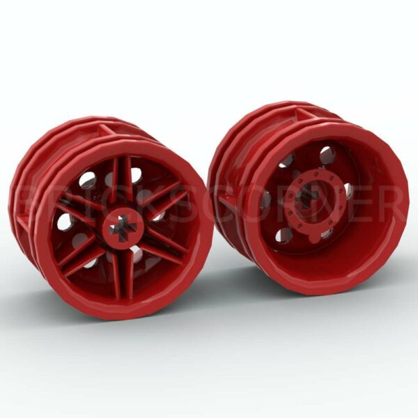 LEGO® Roue / Jante 30.4mm D. x 20mm - 56145 - Rouge