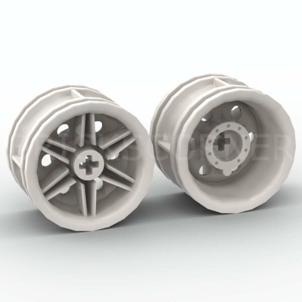 LEGO® Roue / Jante 30.4mm D. x 20mm - 56145 - Blanc