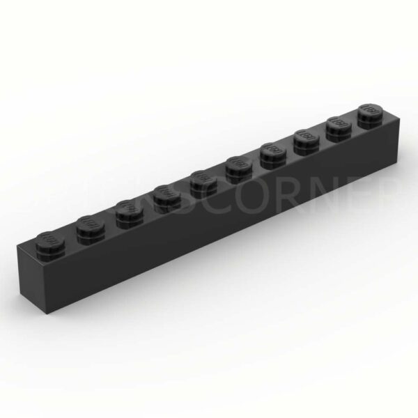 LEGO® Brique 1 x 10 - 6111 - Noir