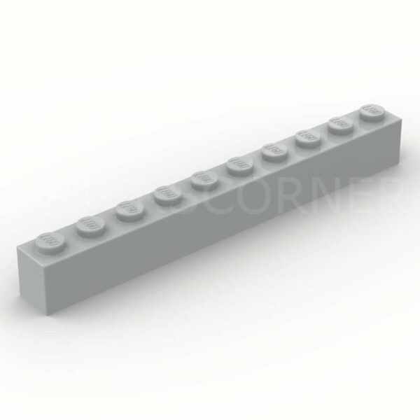 LEGO® Brique 1 x 10 - 6111 - Medium Stone Gray
