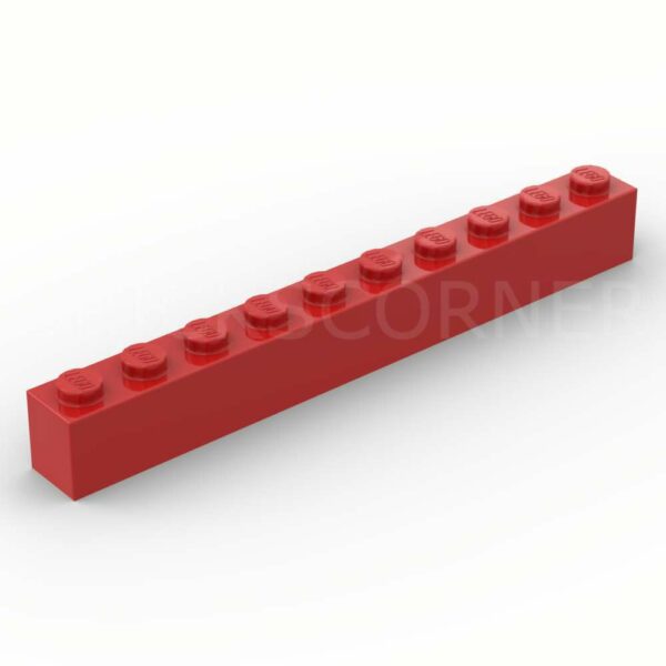 LEGO® Brique 1 x 10 - 6111 - Rouge