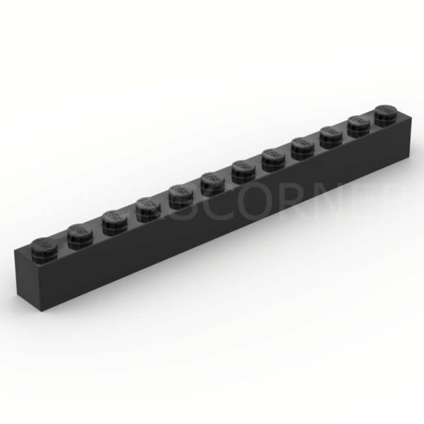 LEGO® Brique 1 x 12 - 6112 - Noir