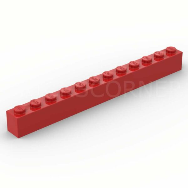 LEGO® Brique 1 x 12 - 6112 - Rouge
