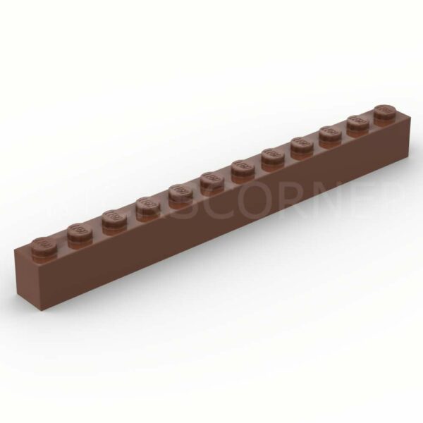 LEGO® Brique 1 x 12 - 6112 - Brun