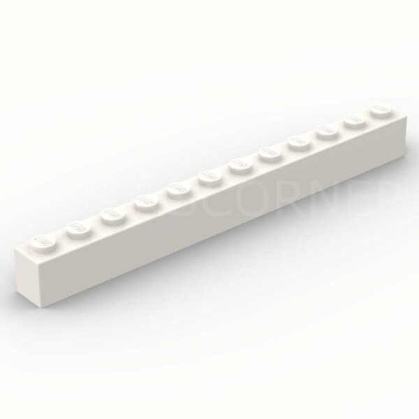 LEGO® Brique 1 x 12 - 6112 - Blanc