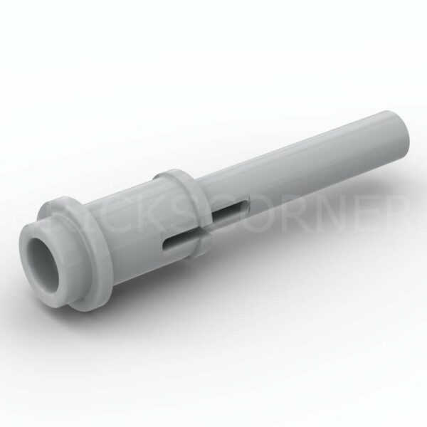 LEGO® Technic Pin 1/2 avec Barre 2L "Flick Missile" - 61184 - Medium Stone Gray