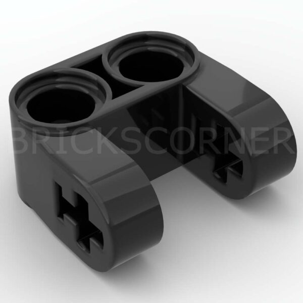 LEGO® Technic Connecteur Perpendiculaire Renforcé Double Pin et Axe - 69819 - Noir