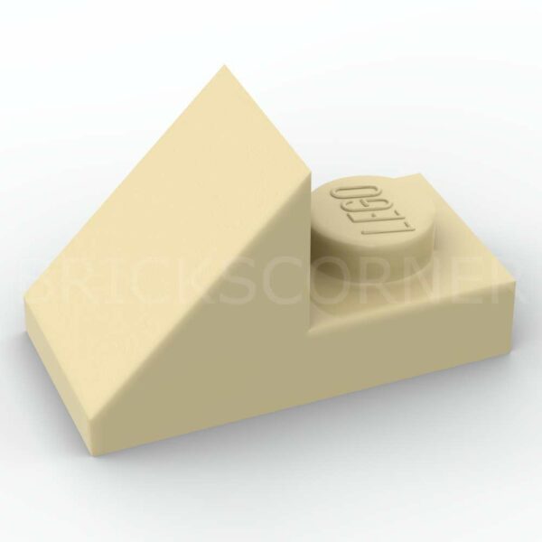 LEGO® Pente 45° sur Plaque 1 x 2 - 15672 / 92946 - Beige