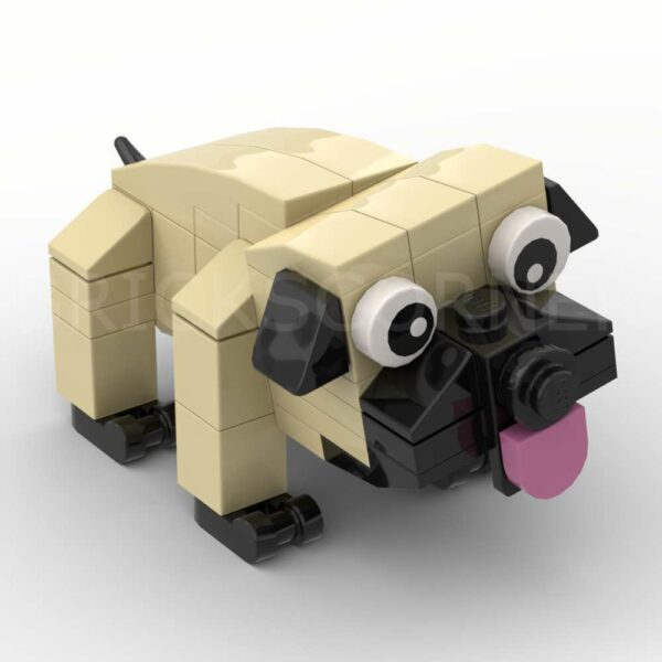LEGO® Le Chien Bouledogue / Bulldog (Notice)