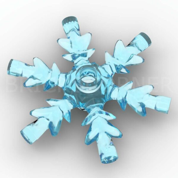 LEGO® Roche / Crystal / Flocon de Neige 4 x 4 - x789 - Bleu Clair Transparent