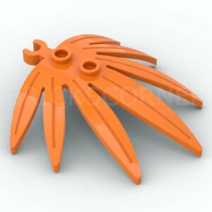 LEGO® Feuille de Palmier 6 x 5 avec clip - 10884 - Orange