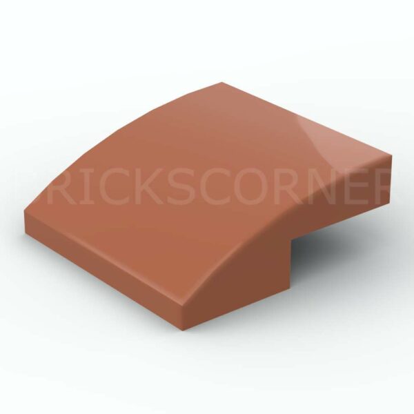 LEGO® Pente Courbe 2 x 2 - 15068 - Orange Foncé
