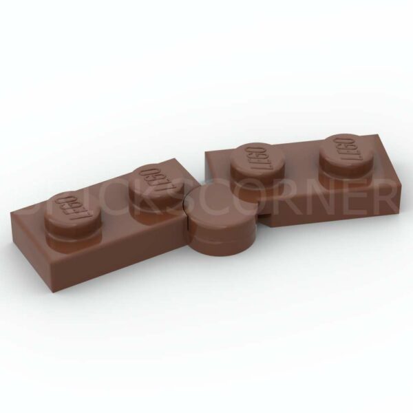 LEGO® Charnière Plate / Plaque Articulée 1 x 4 - 2429c01 - Brun