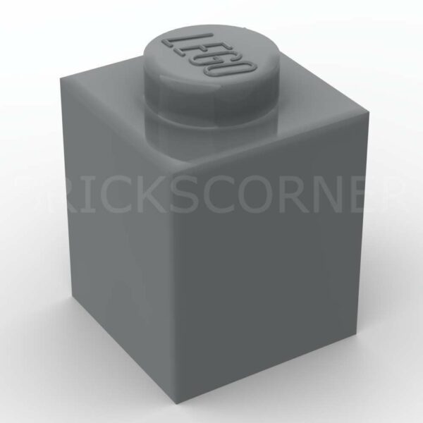 LEGO® Brique 1 x 1 - 3005 - Dark Stone Gray