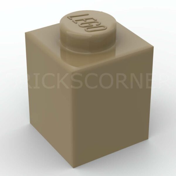 LEGO® Brique 1 x 1 - 3005 - Beige Foncé