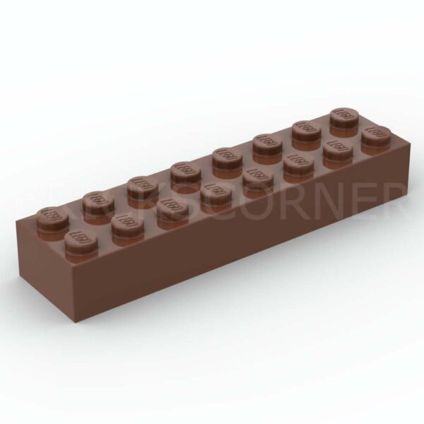 LEGO® Brique 2 x 8 - 3007 - Brun