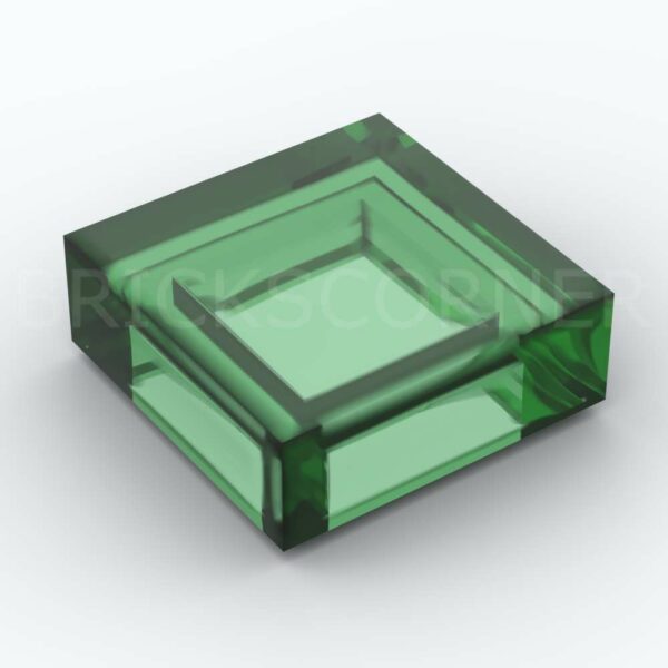 LEGO® Tuile 1 x 1 - 3070b - Vert Transparent