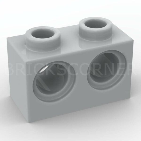 LEGO® Brique Technic 1 x 2 avec 2 Trous - 32000 - Medium Stone Gray