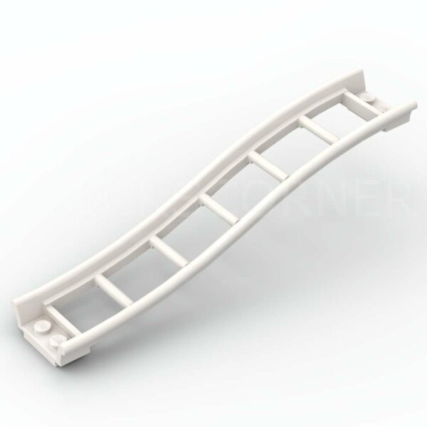 LEGO® Rail Train / Grand Huit Droit avec Elévation - 25061 - Blanc