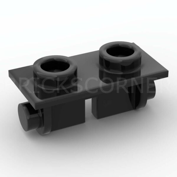 LEGO® Charnière Brique 1 x 2 Plaque Supérieure / Top - 3938 - Noir