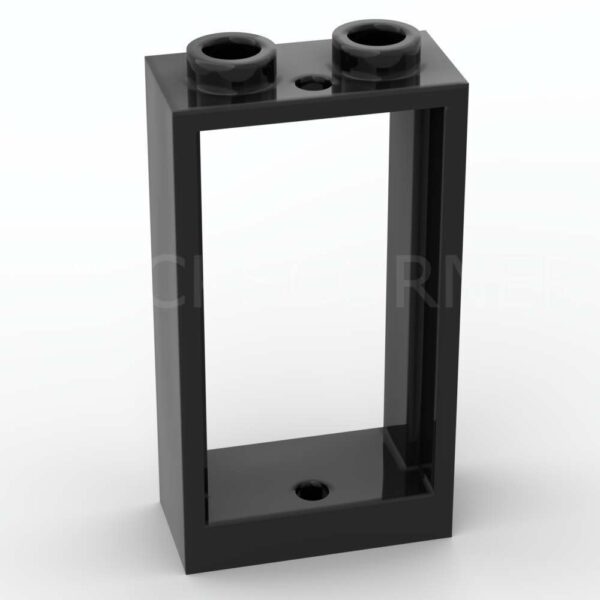 LEGO® Fenêtre 1 x 2 x 3 - 60593 - Noir
