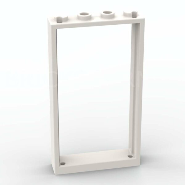LEGO® Cadre de Porte 1 x 4 x 6 - 60596 - Blanc