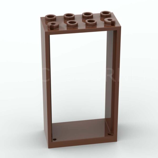 LEGO® Cadre de Porte 2 x 4 x 6 - 60599 - Brun