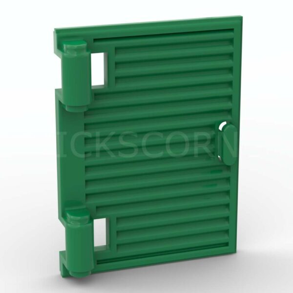 LEGO® Volet 1 x 2 x 3 avec Charnières et Poignée - 60800a - Vert