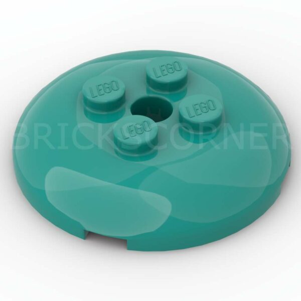 LEGO® Brique Ronde 4 x 4 Dôme - 65138 - Turquoise Foncé
