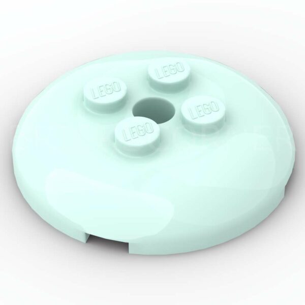 LEGO® Brique Ronde 4 x 4 Dôme - 65138 - Bleu Aqua Clair