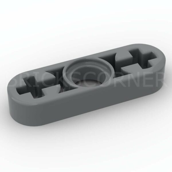 LEGO® Technic Bras de Structure Fin 1 x 3 - 6632 - Dark Stone Gray