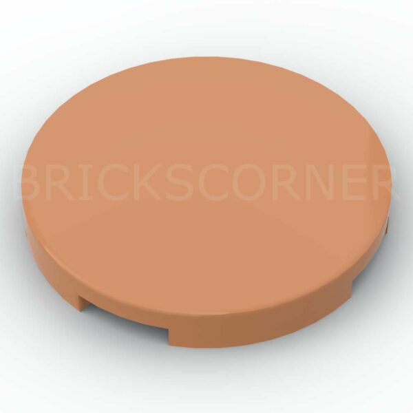 LEGO® Tuile Ronde 3 x 3 - 67095 - Medium Nougat