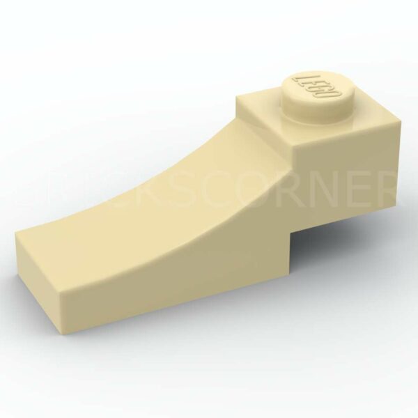 LEGO® Arche Courbe Inversée 1 x 3 - 70681 - Beige
