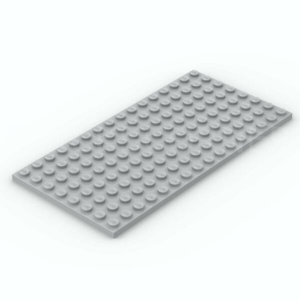 LEGO® Plaque 8 x 16  - 92438 - Medium Stone Gray