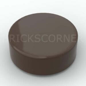 LEGO® Tuile Ronde 1 x 1 - 98138 - Brun Foncé