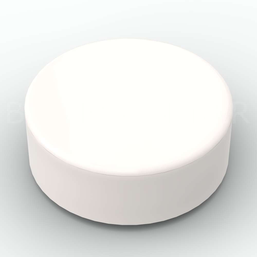 LEGO® Tuile Ronde 1 x 1 - 98138 - Blanc