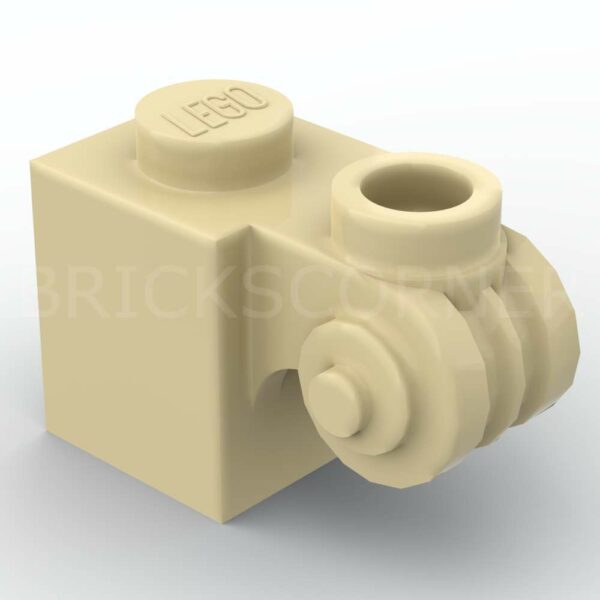 LEGO® Brique Modifiée 1 x 1 avec Ornement - 20310 - Beige