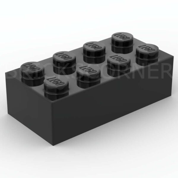 LEGO® Brique 2 x 4 - 3001 - Noir