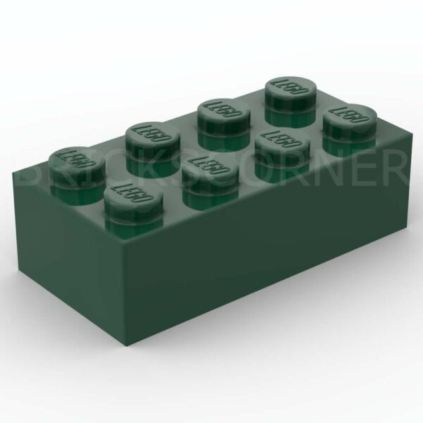 LEGO® Brique 2 x 4 - 3001 - Vert Foncé