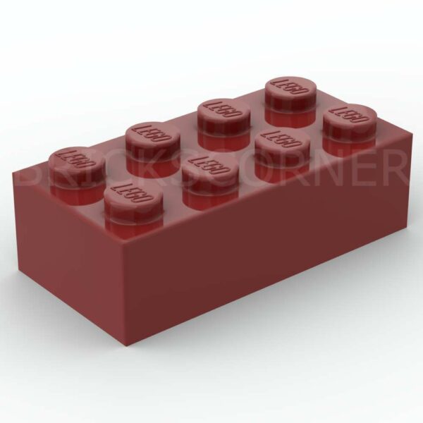 LEGO® Brique 2 x 4 - 3001 - Rouge Foncé