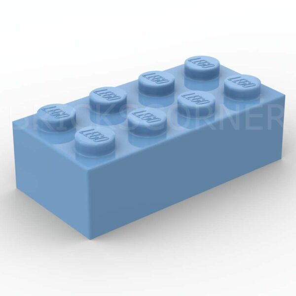 LEGO® Brique 2 x 4 - 3001 - Bleu Moyen