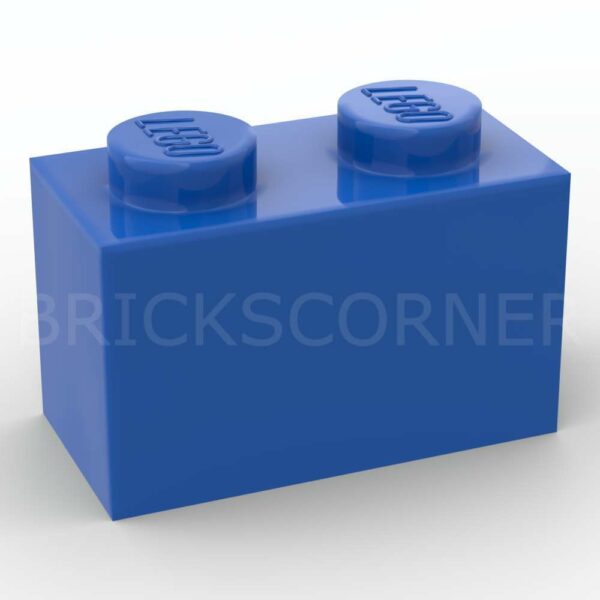 LEGO® Brique 1 x 2 - 3004 - Bleu